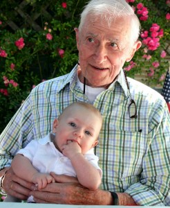 Oliver with Uncle Jim